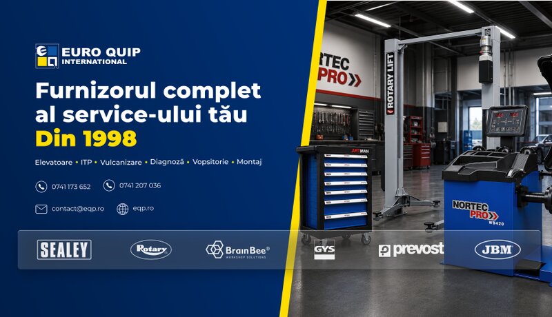 Elevatoare, compresoare, diagnoza si scule profesionale pentru service auto